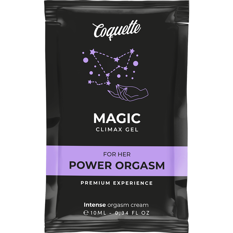 Magic Climax Gel Power Orgasm de Coquette Chic Desire: Intensifica Tus Orgasmos con Sensaciones Inolvidables
