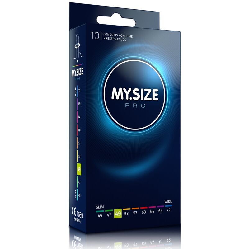 Condones MY.SIZE PRO: Ajuste Perfecto, Ultrasensibles y Sostenibles para Cada Hombre