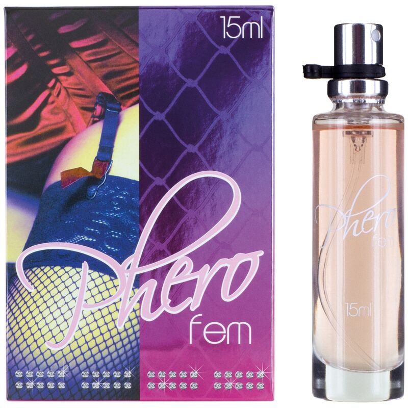 Fragancia Sensual Cobeco PheroFem: Eau de Toilette con Efecto de Feromonas, 15ml