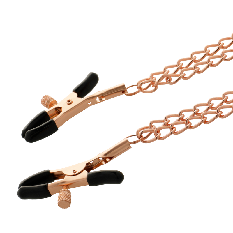 Pinzas para Pezones con Cadena - Coquette Chic Desire Fantasy