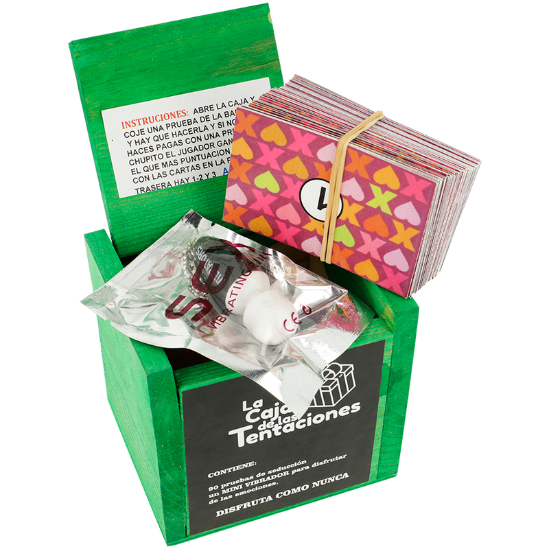 Juego de Cartas "Diablo Picante" - La Caja de las Tentaciones para Divertirse y Retar Límites