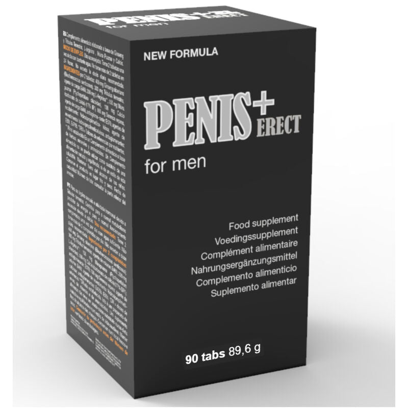 Suplemento Natural Penis + Erect: Potencia Tu Salud y Rendimiento Sexual con Tribulus Terrestris y Ginseng