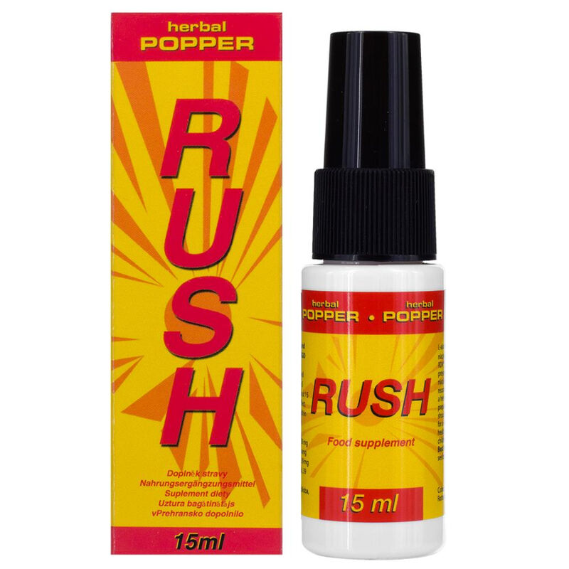 "Aumenta Tu Potencia Sexual de Forma Natural con Rush Herbal Popper: Energía Erótica y Placer Intenso"