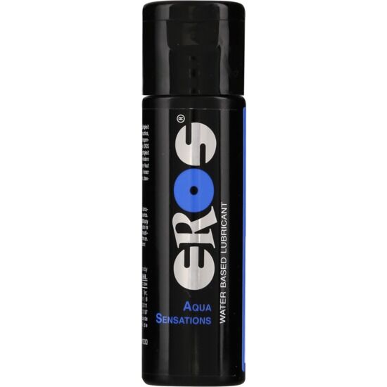 Lubricante Eros Aqua Sensations 30ml - Base de Agua, Hidratante y de Larga Duración