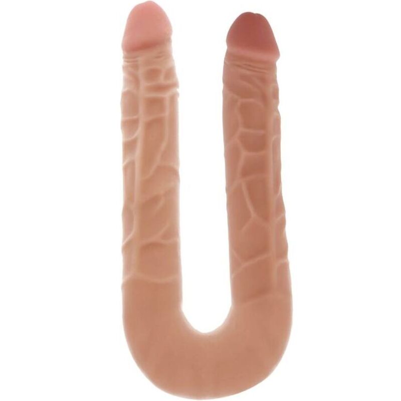Dildo Realista de Doble Cabeza 40 cm - Tono Natural