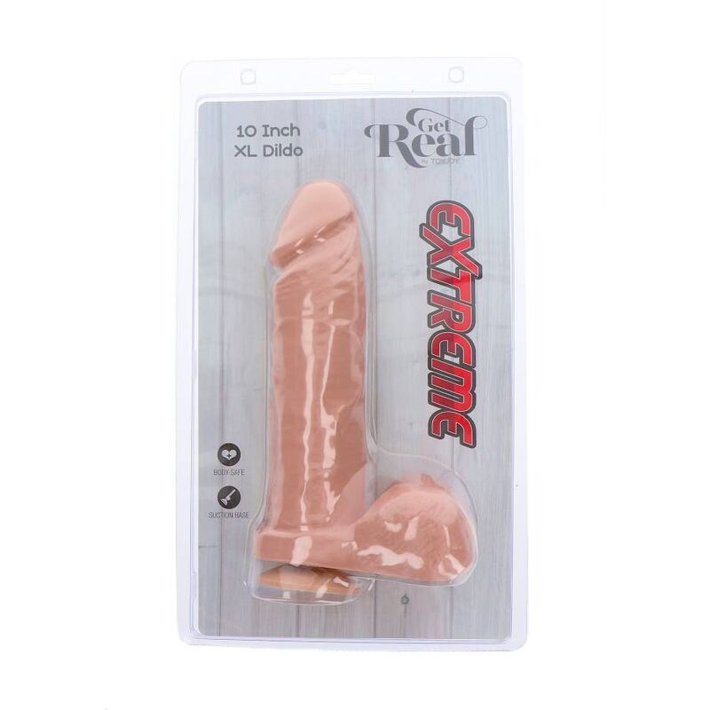 Dildo Realista XL 25,5 cm - Textura Suave y Natural