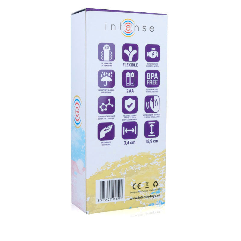 VIBRADOR RABBIT LILA SILICON LUXE SUMERGIBLE