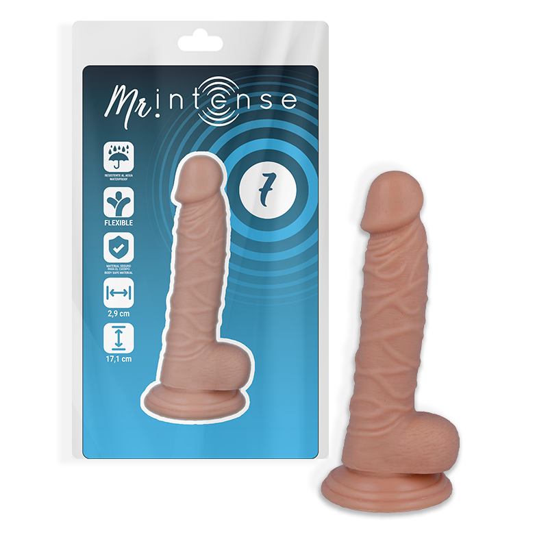 "Dildo Realista Mr. Intense de 17.1 cm - Placer Asegurado"