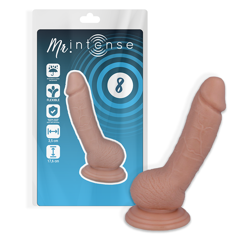 Dildo Realista Mister Intense 17.6 cm - Diámetro 3.5 cm