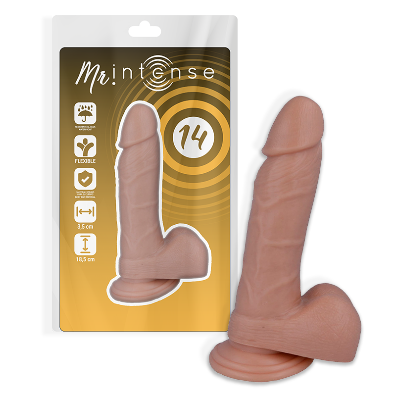 Mr. Intense: Consolador Realista de 18.5 cm x 3.8 cm para una Experiencia Única
