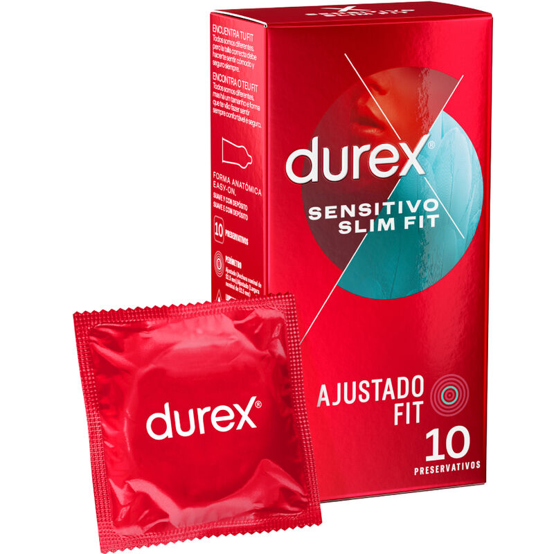 Preservativos Durex Sensitivo Suave Slim Fit: Comodidad Ajustada y Sensibilidad Maximizada para una Experiencia Placentera