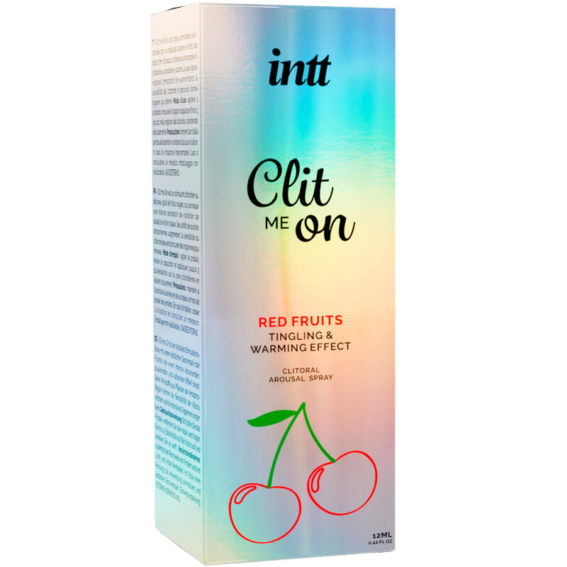 Spray Estimulante Clit Me On: Intensifica el Placer con Sabores Frutales y Sensaciones Vibrantes