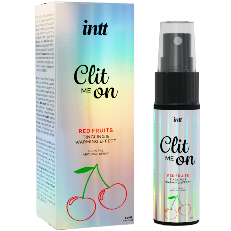 Spray Estimulante Clit Me On: Intensifica el Placer con Sabores Frutales y Sensaciones Vibrantes