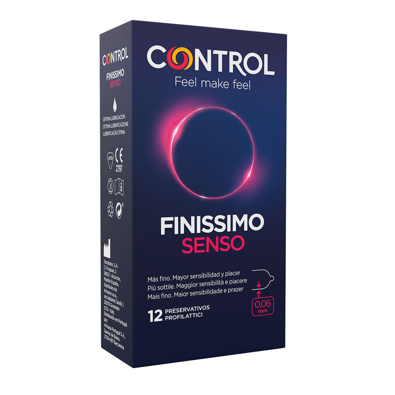 Preservativos Control Adapta Senso - Sensibilidad y Comodidad (12 Unidades)