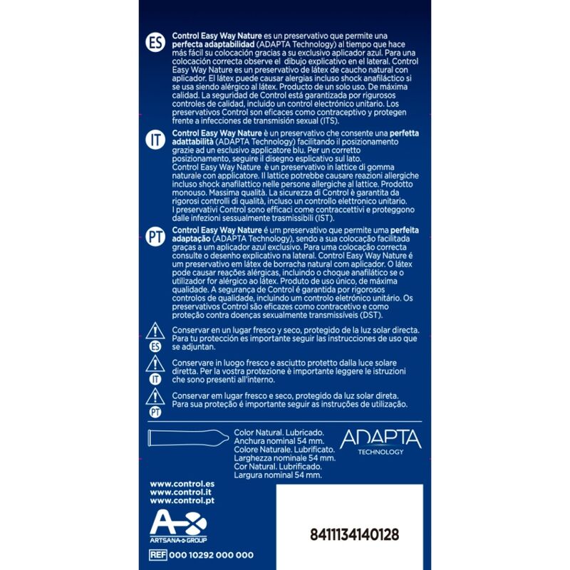 "Nature Control: El Mejor Preservativo con Aplicador Fácil y Seguro para Placer Instantáneo"