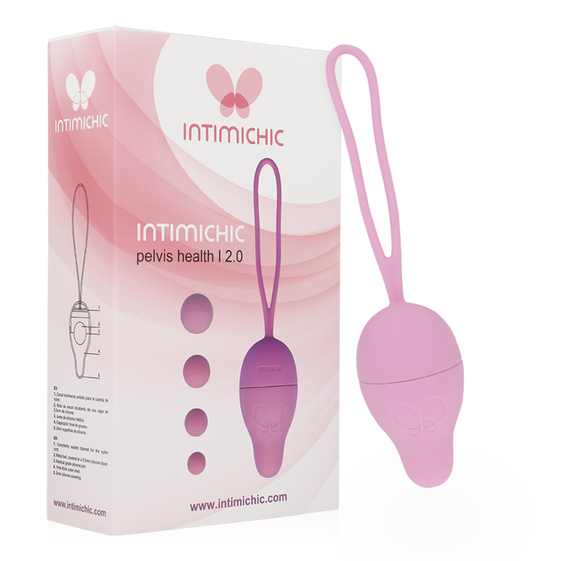 Intimichic Pelvis Health I 2.0: Ejercitador de Kegel en Silicona Premium para Fortalecimiento del Suelo Pélvico