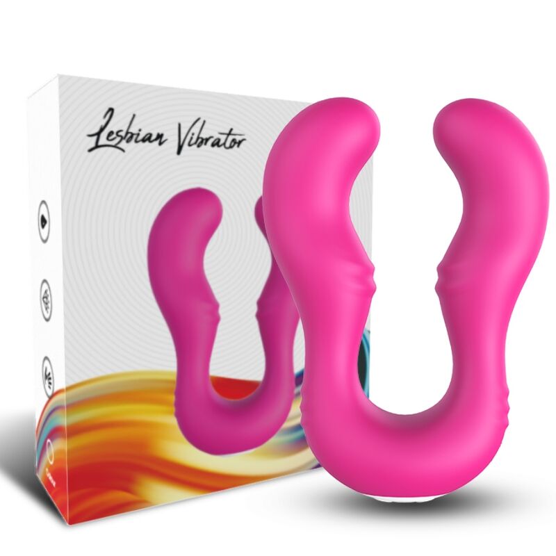 Vibrador Doble con Control Remoto Seraph Armony en Fucsia