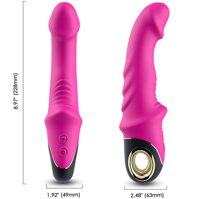 Vibrador Rotador Joyblade Armony en Fucsia - Placer y Estilo
