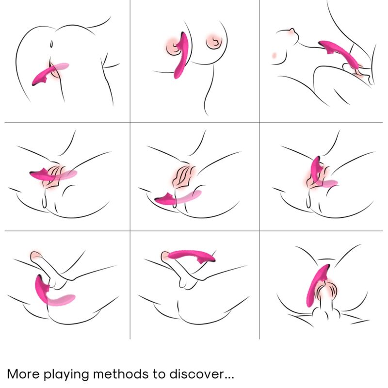 Succionador de Clítoris fucsia ARMONY: Experiencia de Placer Personalizada y Segura