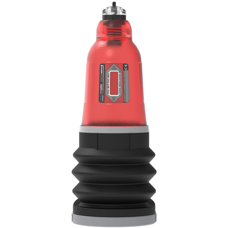 Descubre Hydromax 3 de Bathmate: Innovadora Bomba de Presión Segura para una Experiencia Personalizada (Color Rojo) - ¡Resultados Garantizados para el 99% de los Hombres!