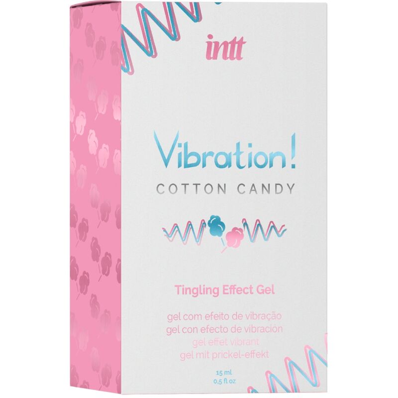 Experiencia Sensual Intensa: Gel Vibrador con Aroma de Algodón de Azúcar para Orgasmos Inolvidables - 15 ml