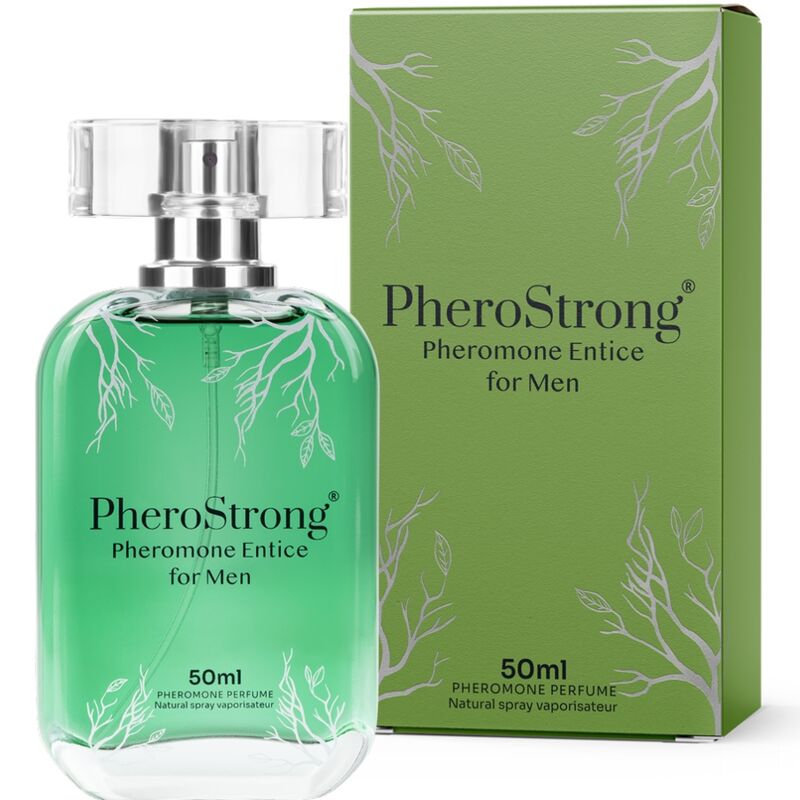 Perfume con Feromonas para Hombre PHEROSTRONG ENTICE 50 ml - Atrae y Seduce
