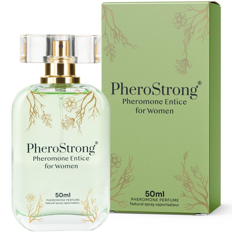 Perfume de Feromonas Entice para Mujer Pherostrong 50 ml - Aumenta tu Atracción