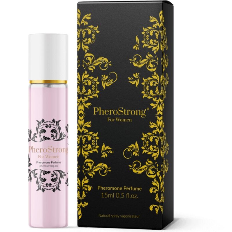Perfume con Feromonas para Mujer PHEROSTRONG 15 ml - Aumenta tu Atracción y Confianza