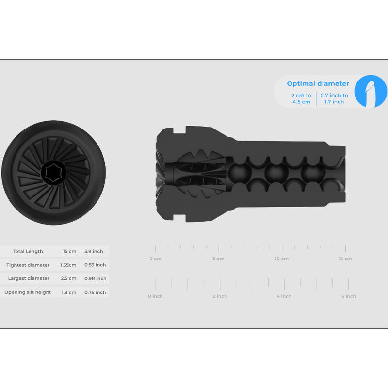 Masturbador Masculino de Bolsillo KIIROO Feel + Power Blow Mejora tu Experiencia