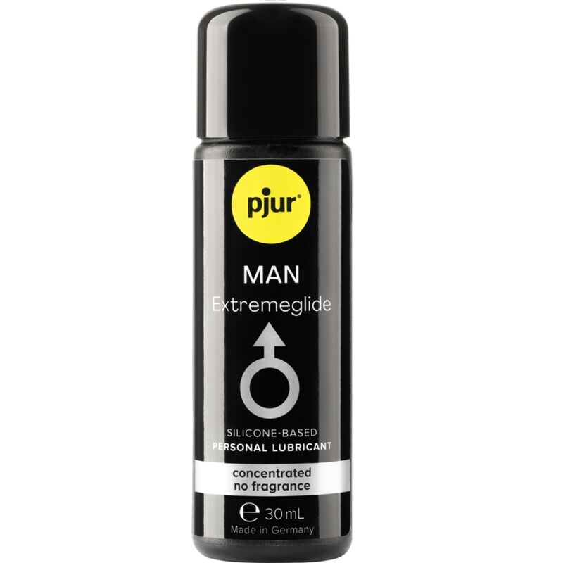 Pjur Man Premium Extremeglide: Lubricante de Silicona para Hombres, Suavidad y Deslizamiento Prolongado