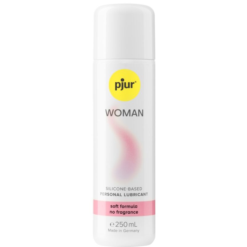Lubricante Pjur Woman y Pjur Original - Sensación Sedosa y Durable para Masajes y Momentos Íntimos, 250 ml, Base de Silicona