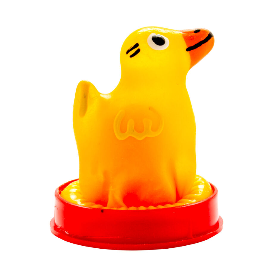 CONDOMERIE - PRESERVATIVO DECORATIVO PINTADO A MANO PATO