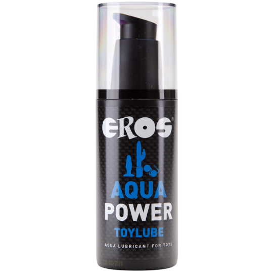 "Lubricante Eros a Base de Agua - Larga Duración, Seguro con Juguetes y Preservativos, 125 ml"