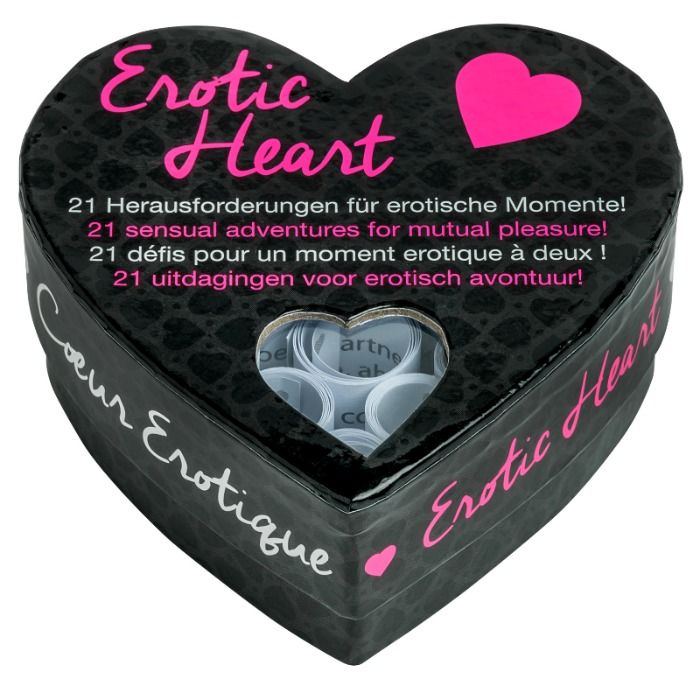 Juego Erótico Tease & Please - Corazón de Placer Sensual