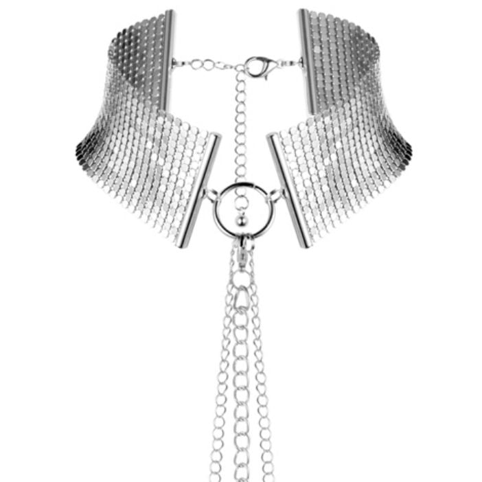 **Désir Métallique: Elegante Collar y Juguete Bondage sin Níquel**