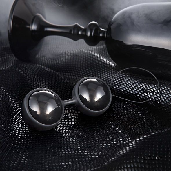Bolas Kegel Luna Beads Noir de LELO - Fortalece tu Suelo Pélvico de Forma Elegante y Discreta