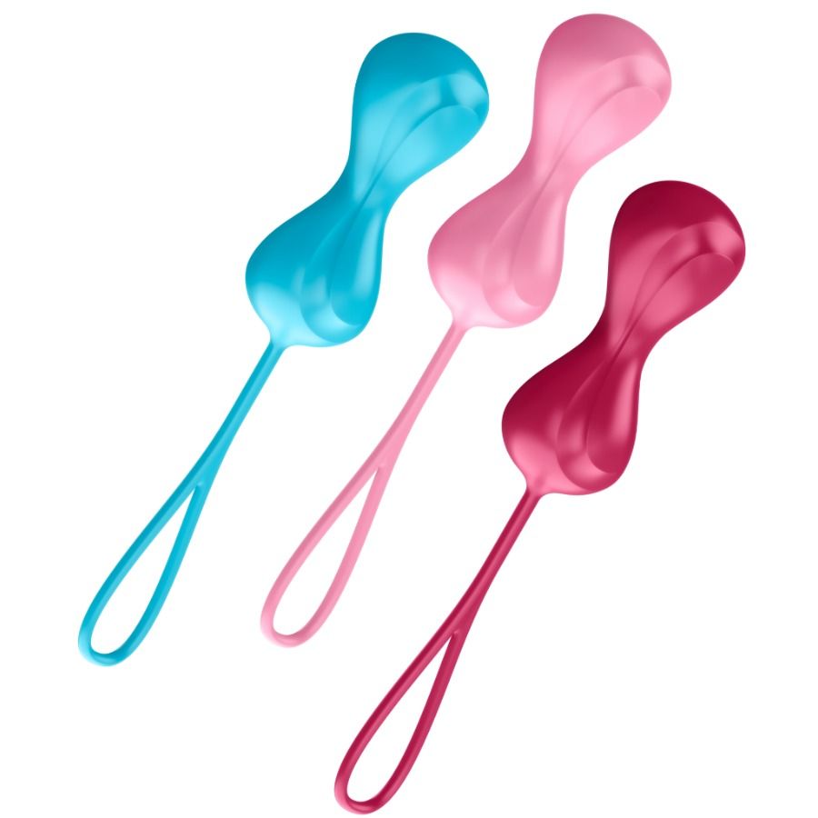 Set de Entrenamiento Kegel Satisfyer Loveballs - Fortalece tu Pelvis