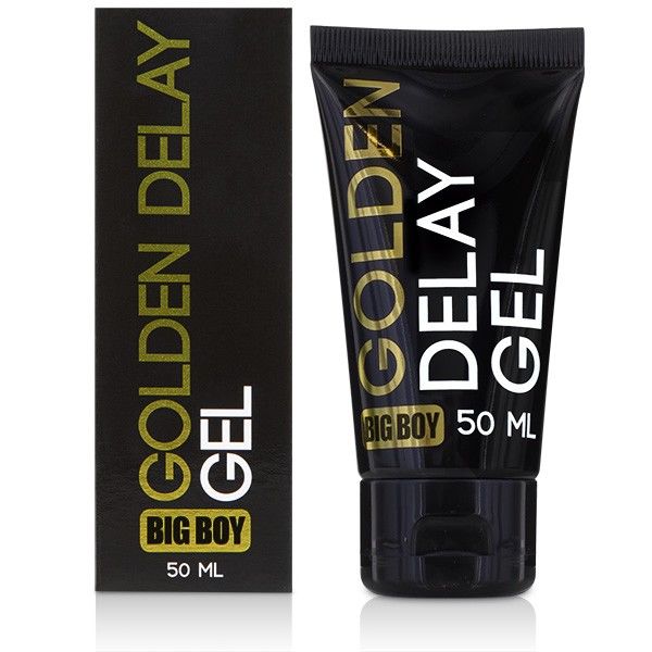 Gel Retrasante Eyaculación Big Boy Golden 50ml - Cobeco