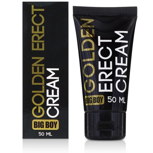 Crema Big Boy Golden Erect: Aumenta el Tamaño y Duración de tu Erección Naturalmente