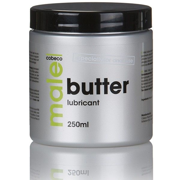 Lubricante Masculino Cobeco Male Butter 250ml - Suavidad y Lubricación Duradera para Caballeros