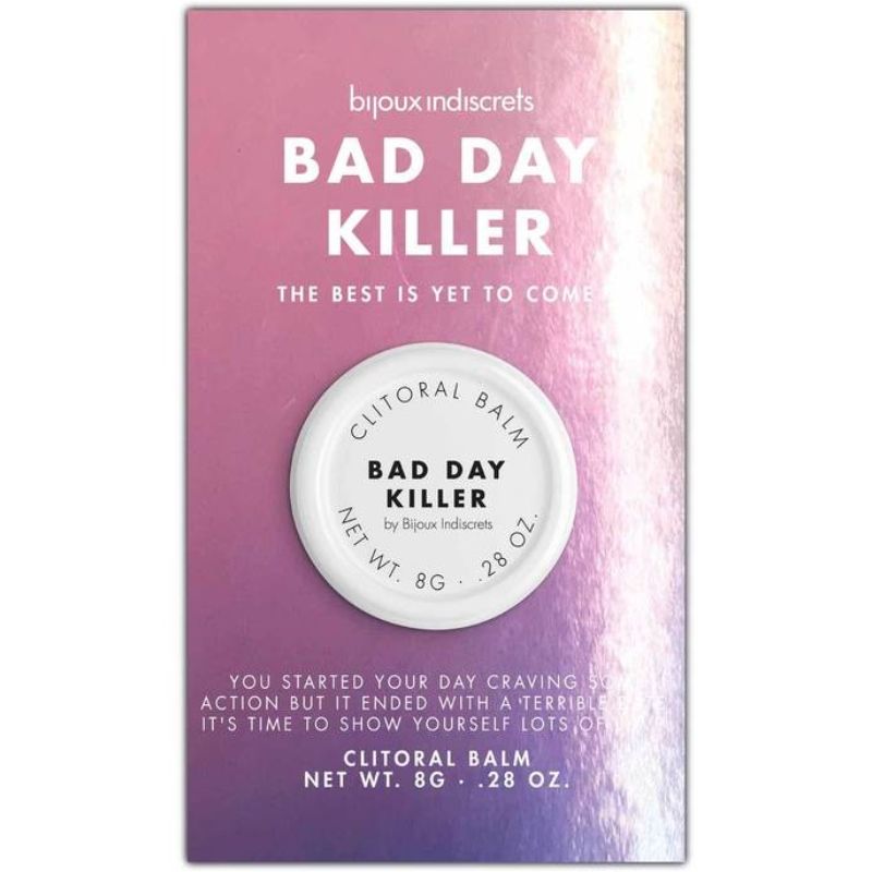 Bálsamo Perfumado con Efecto Calor para Clítoris - BAD DAY KILLER 8gr para Momentos de Placer Personal