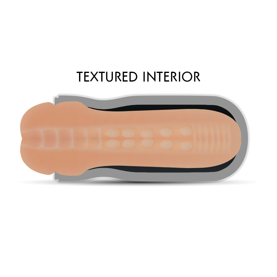 Masturbador Realista JAMYJOB con Forma de Boca Sensual