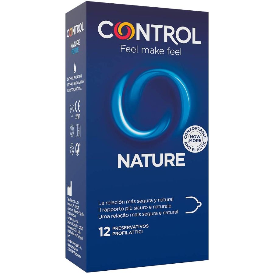 Preservativos Control Nature - Pack de 12 Unidades, Comodidad Natural