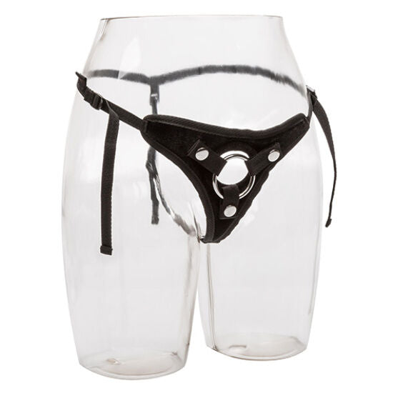 Arnés Tanga de Lujo en Terciopelo para Todas las Tallas - California Exotics