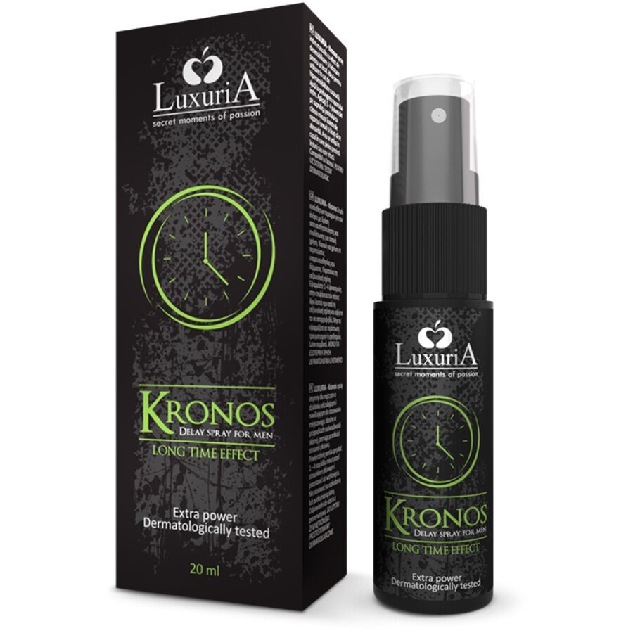 Spray Desensibilizante Kronos INTIMATELINE LUXURIA 20 ml - Retardante para Mayor Placer Sexual