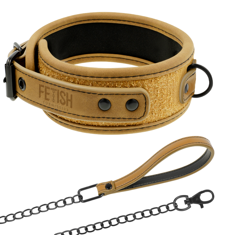 Collar de Neopreno con Cadena Fetish Submissive Origen