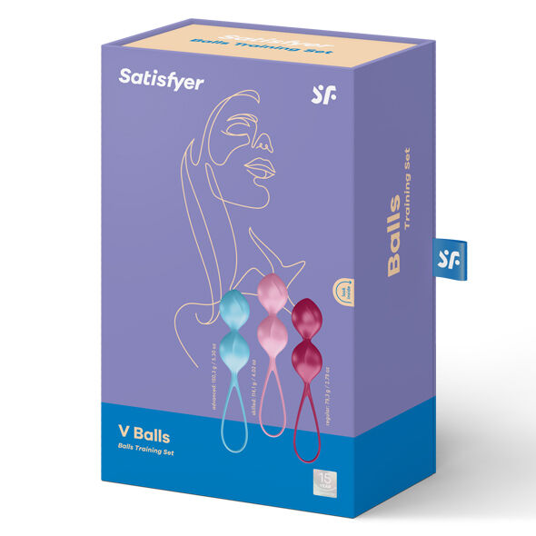 Set de Entrenamiento de Bolas de Amor Satisfyer - Pelotas Kegel para Fortalecimiento Pélvico
