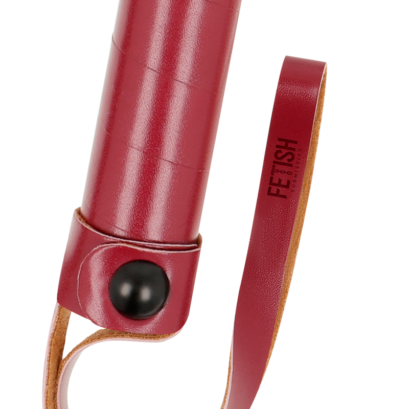 Látigo de Cuero Vegano para Bondage - Fetish Submissive Dark Room