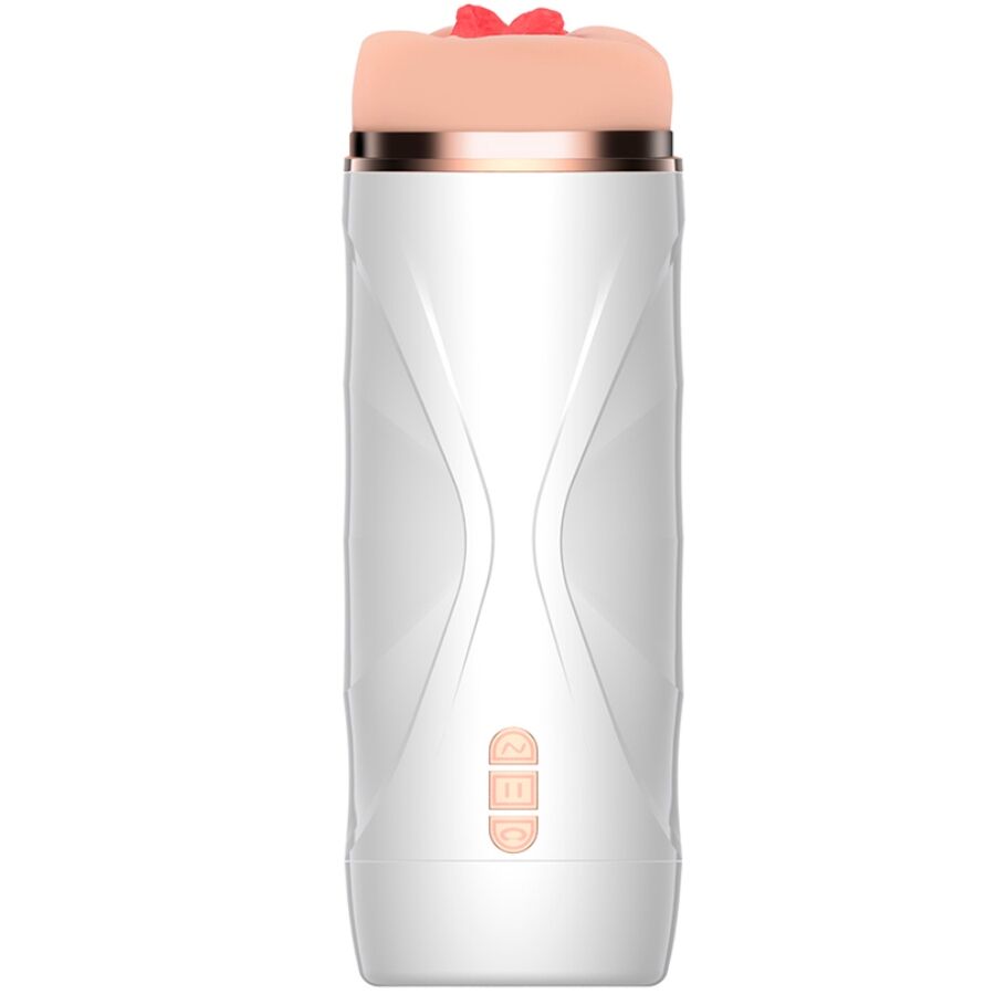 SHEQU - RILEY MASTURBADOR VAGINA CON VIBRACIÓN Y SUCCIONADOR - Lover Dreams