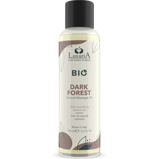 Aceite de Masaje Orgánico IntimateLine Luxuria Dark Forest 100 ml - Lover Dreams